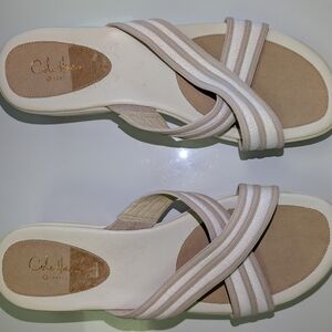 Cole Haan x Nike white sandals size 10